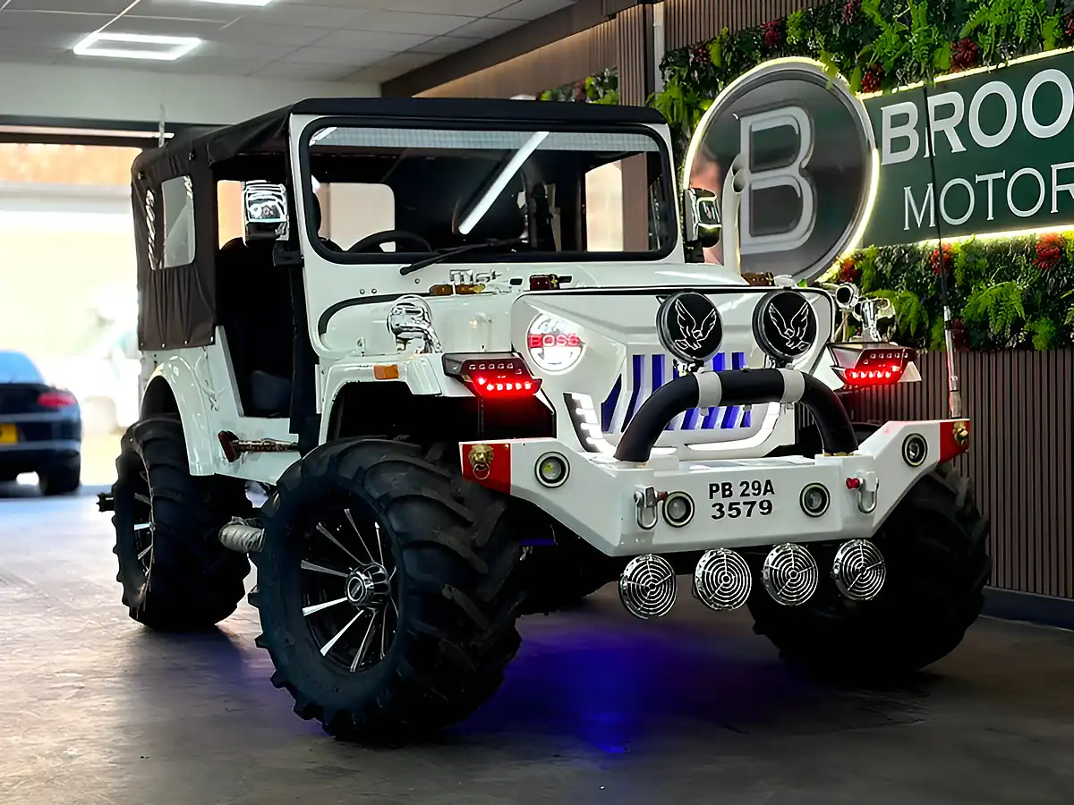 Used 1979 Jeep Jeep Mahindra Jeep [rare Opportunity] White - Front View