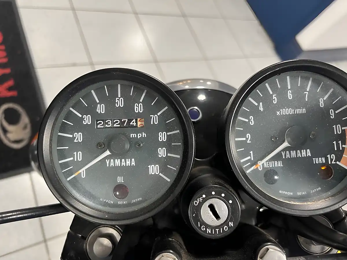 Used 1979 Yamaha RD125LC Classic Blue Metallic - Interior and Exterior details 2
