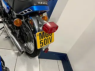 Used 1979 Yamaha RD125LC Classic Blue Metallic - Interior and Exterior details 5
