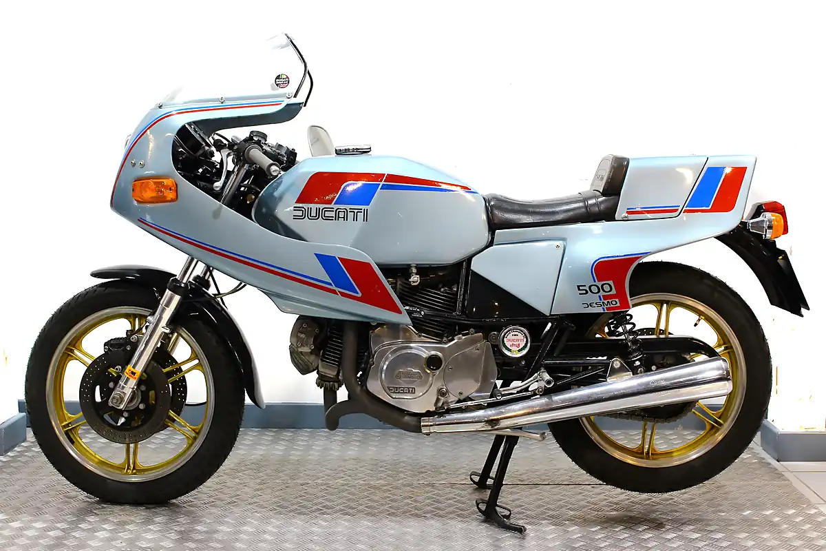 Used 1980 Ducati Pantah 500SL Blue - Interior and Exterior details 9