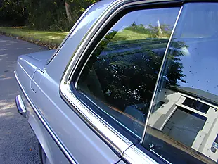Used 1981 Mercedes-Benz 230 W123 Coupe Blue - Interior and Exterior details 10