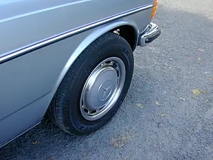 Used 1981 Mercedes-Benz 230 W123 Coupe Blue - Interior and Exterior details 11
