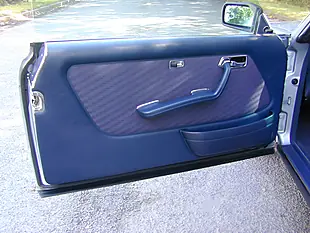 Used 1981 Mercedes-Benz 230 W123 Coupe Blue - Interior and Exterior details 14