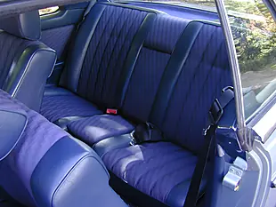 Used 1981 Mercedes-Benz 230 W123 Coupe Blue - Interior and Exterior details 15