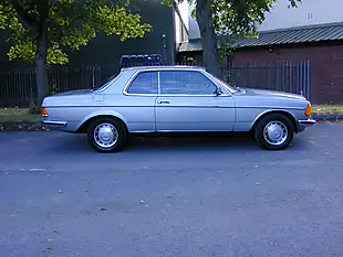 Used 1981 Mercedes-Benz 230 W123 Coupe Blue - Interior and Exterior details 3