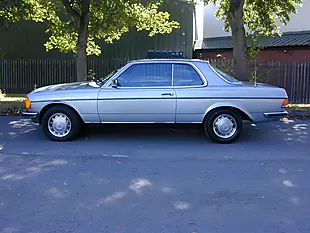 Used 1981 Mercedes-Benz 230 W123 Coupe Blue - Interior and Exterior details 8