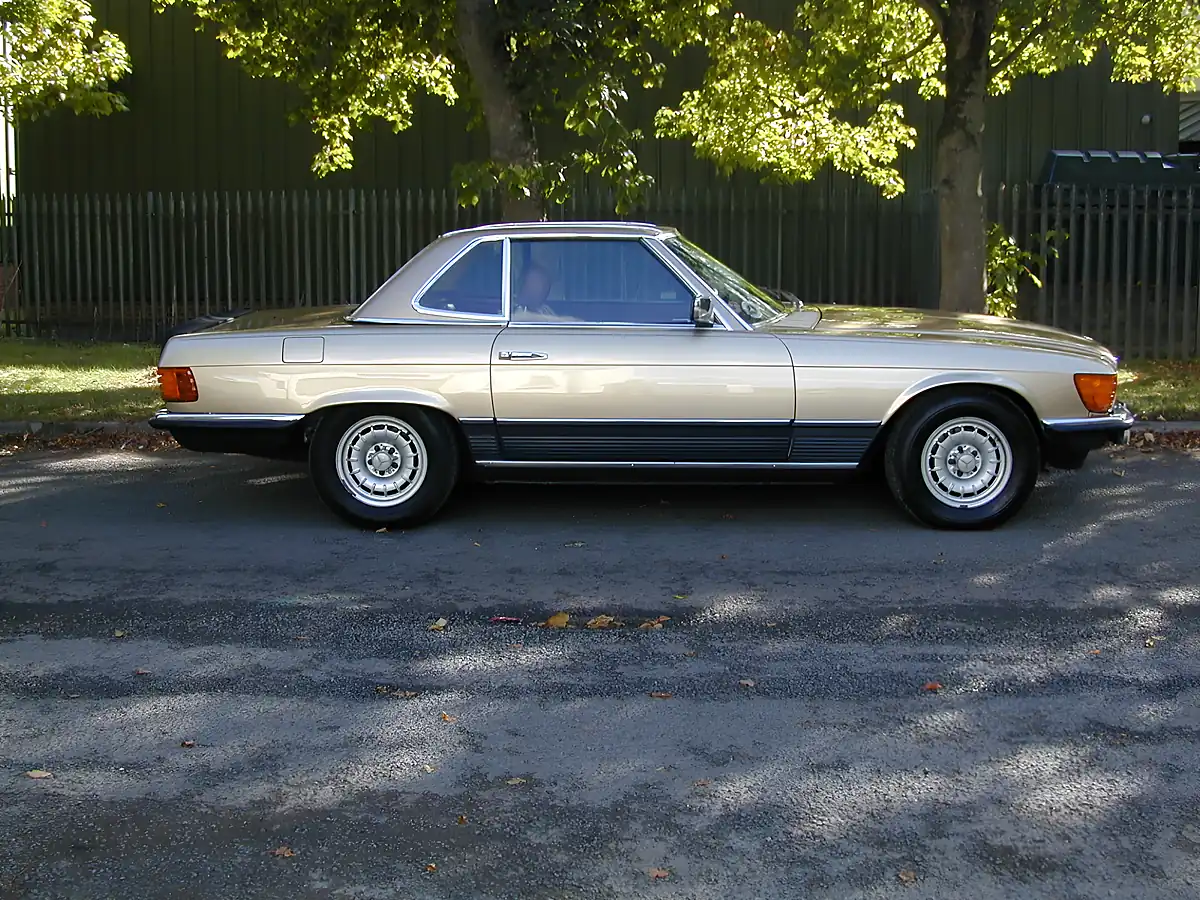 Used 1981 Mercedes-Benz Sl R107 Classic Gold - Interior and Exterior details 2