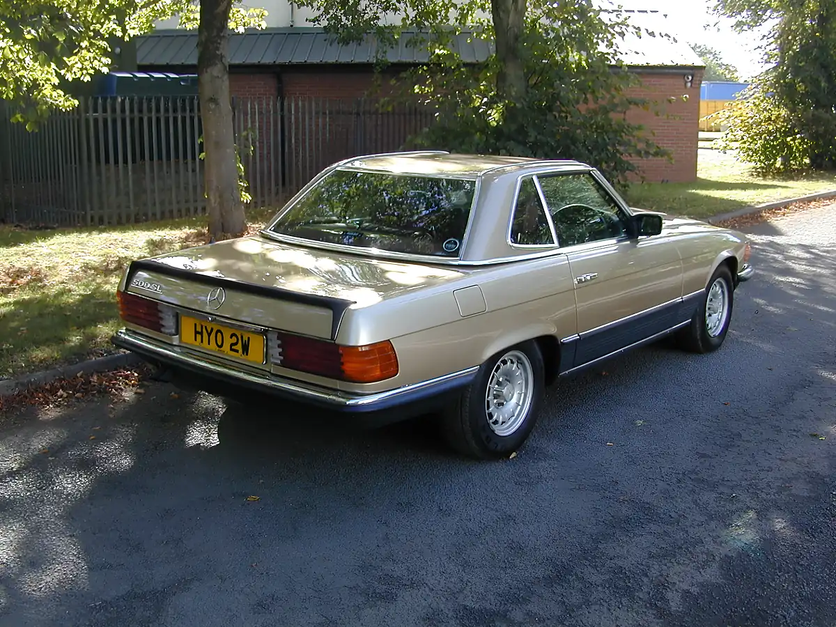 Used 1981 Mercedes-Benz Sl R107 Classic Gold - Interior and Exterior details 3