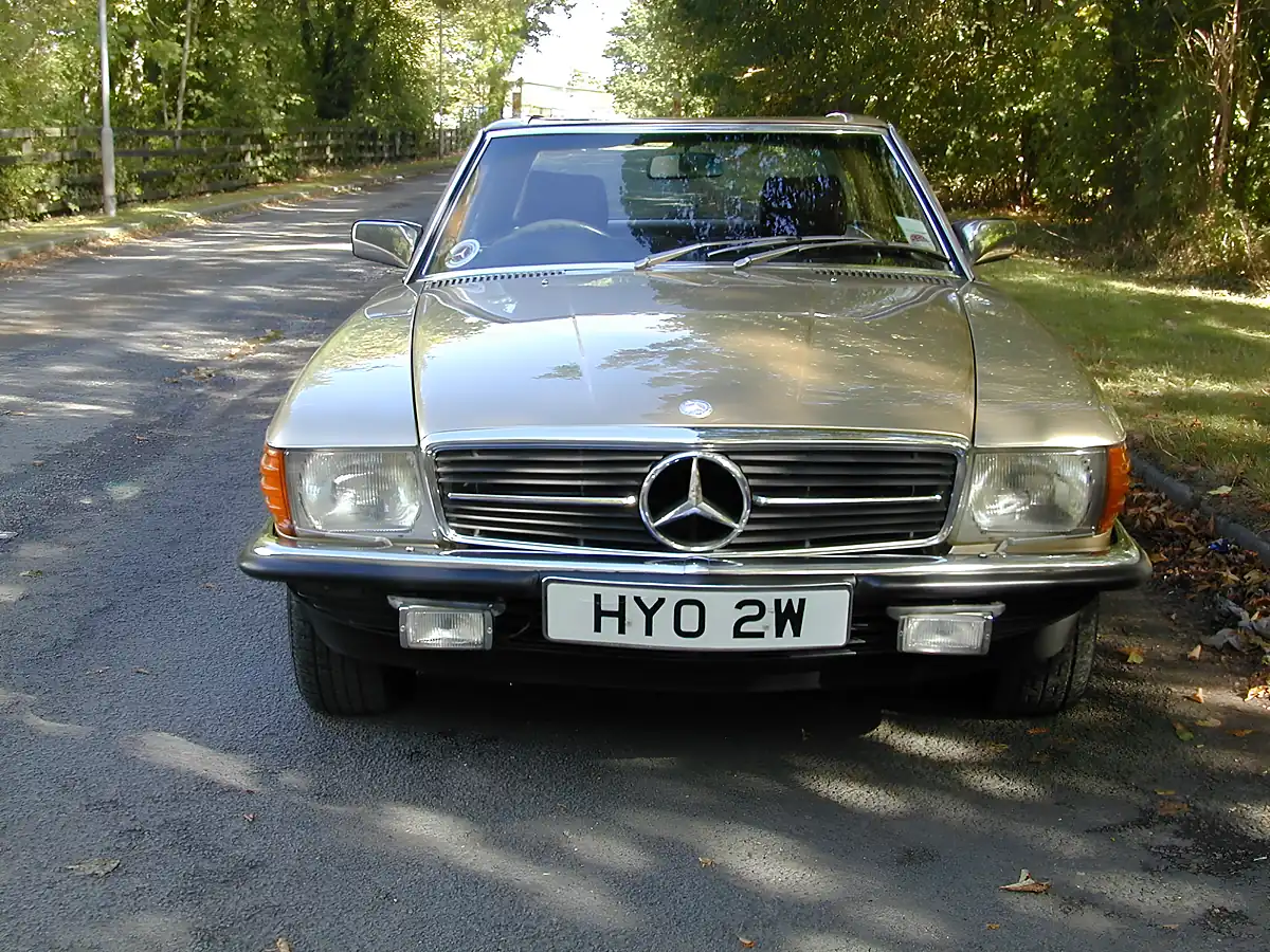 Used 1981 Mercedes-Benz Sl R107 Classic Gold - Interior and Exterior details 4