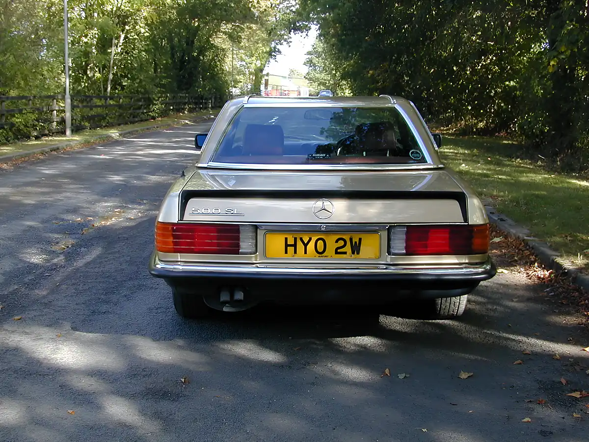 Used 1981 Mercedes-Benz Sl R107 Classic Gold - Interior and Exterior details 5