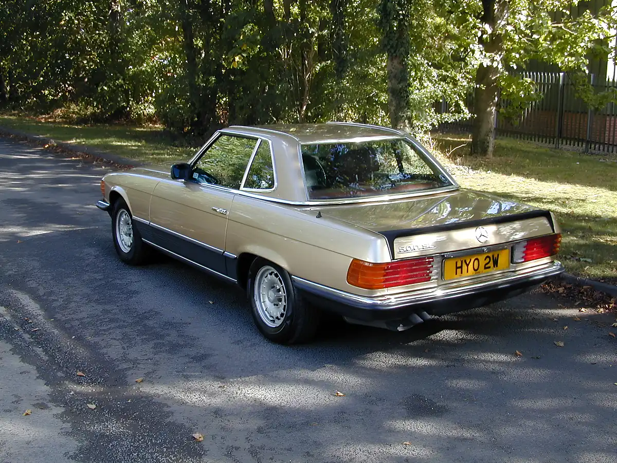 Used 1981 Mercedes-Benz Sl R107 Classic Gold - Interior and Exterior details 6