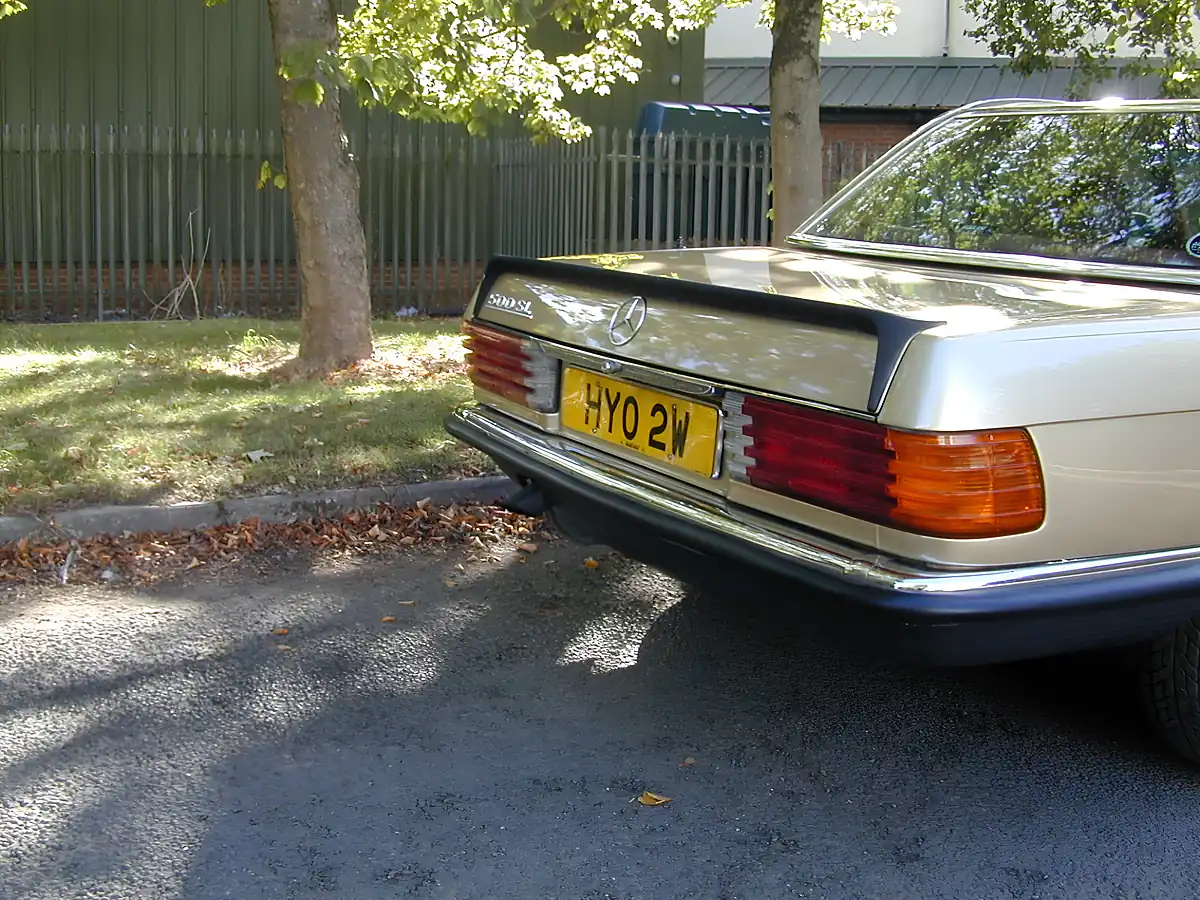 Used 1981 Mercedes-Benz Sl R107 Classic Gold - Interior and Exterior details 9