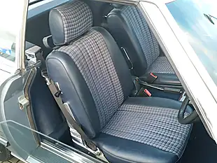 Used 1983 Mercedes 280SL Convertible Silver Blue - Interior and Exterior details 12