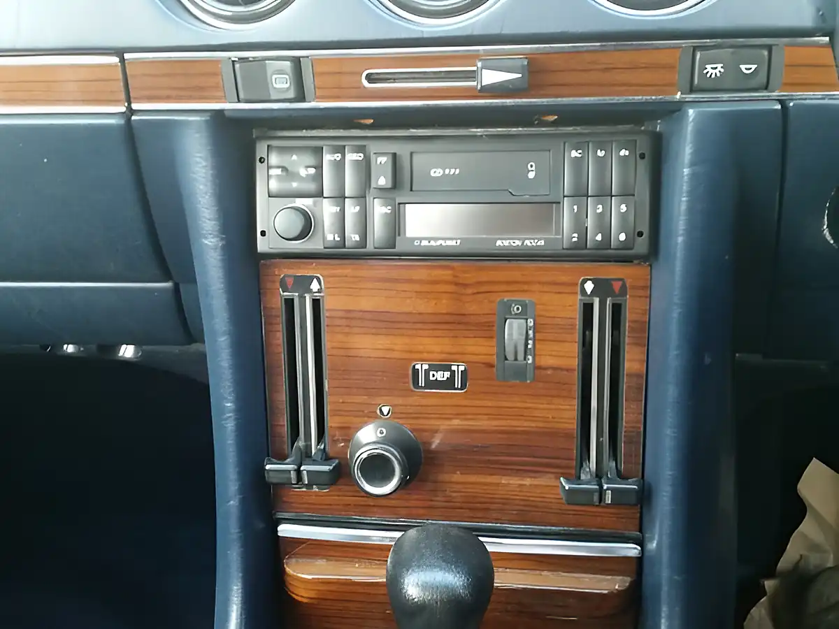 Used 1983 Mercedes 280SL Convertible Silver Blue - Interior and Exterior details 15