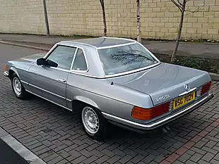 Used 1983 Mercedes 280SL Convertible Silver Blue - Interior and Exterior details 2