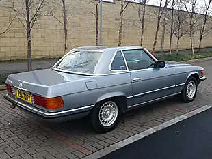 Used 1983 Mercedes 280SL Convertible Silver Blue - Interior and Exterior details 5