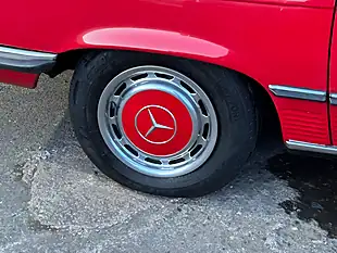Used 1983 Mercedes-Benz 280 Sl Convertible Red - Interior and Exterior details 10