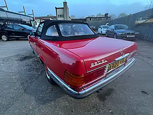 Used 1983 Mercedes-Benz 280 Sl Convertible Red - Interior and Exterior details 13