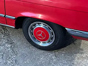 Used 1983 Mercedes-Benz 280 Sl Convertible Red - Interior and Exterior details 16