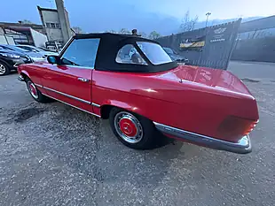 Used 1983 Mercedes-Benz 280 Sl Convertible Red - Interior and Exterior details 17