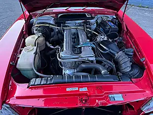 Used 1983 Mercedes-Benz 280 Sl Convertible Red - Interior and Exterior details 6