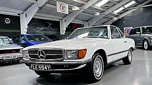 Used 1983 Mercedes-Benz 380 Sl Convertible White - Interior and Exterior details 10