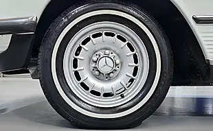 Used 1983 Mercedes-Benz 380 Sl Convertible White - Interior and Exterior details 14