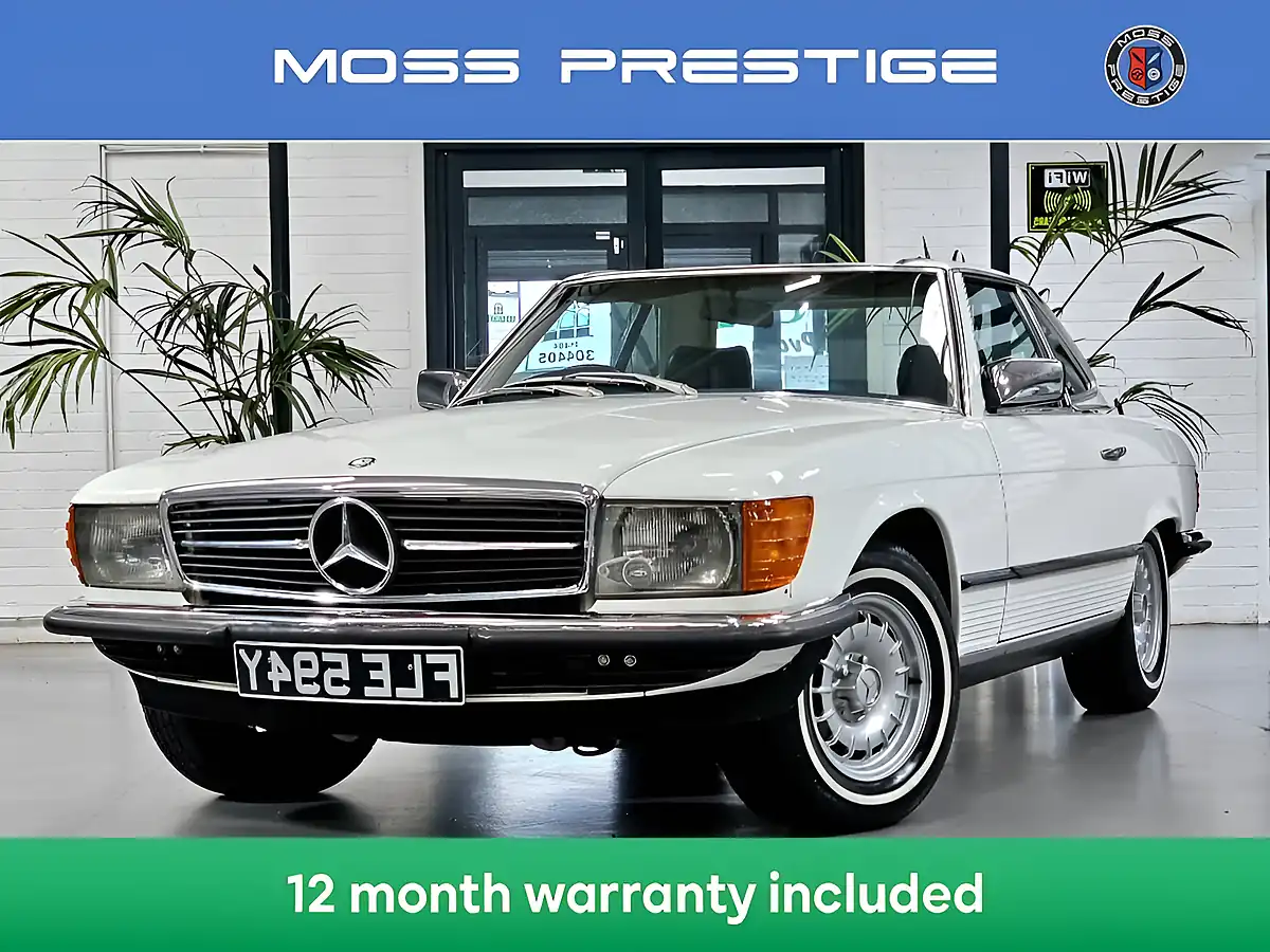 Used 1983 Mercedes-Benz 380 Sl Convertible White - Interior and Exterior details 3