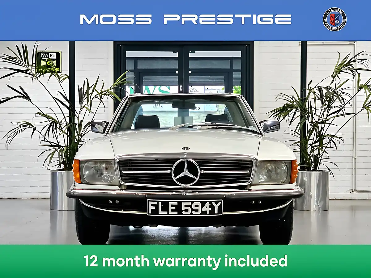 Used 1983 Mercedes-Benz 380 Sl Convertible White - Interior and Exterior details 4