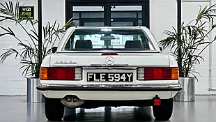Used 1983 Mercedes-Benz 380 Sl Convertible White - Interior and Exterior details 7