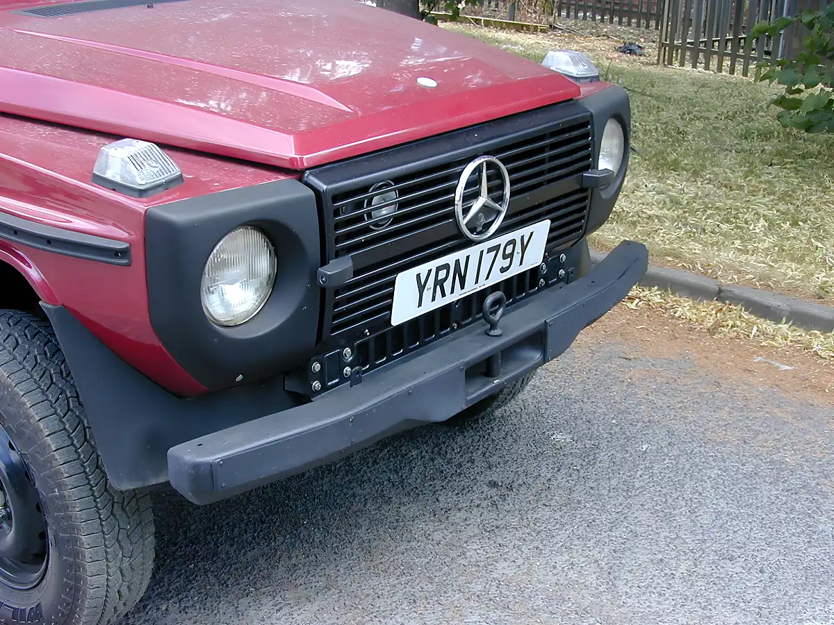 Used 1983 Mercedes-Benz G Class W460 Red - Interior and Exterior details 11