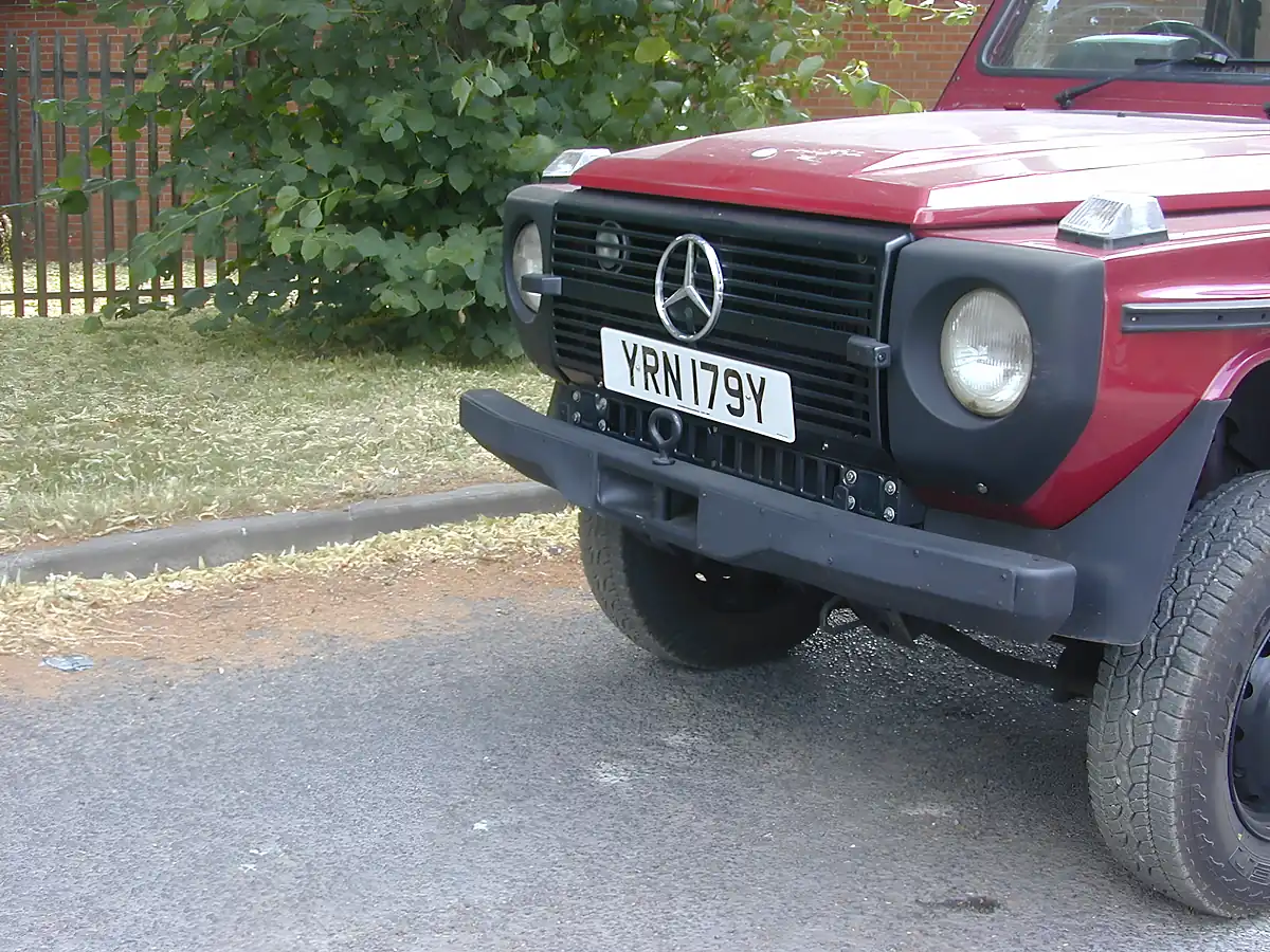 Used 1983 Mercedes-Benz G Class W460 Red - Interior and Exterior details 12