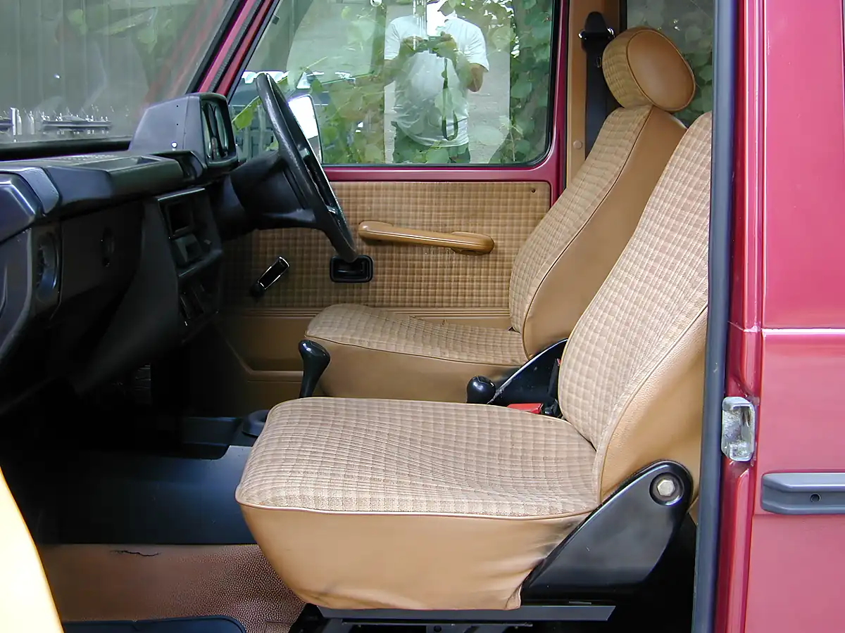 Used 1983 Mercedes-Benz G Class W460 Red - Interior and Exterior details 15
