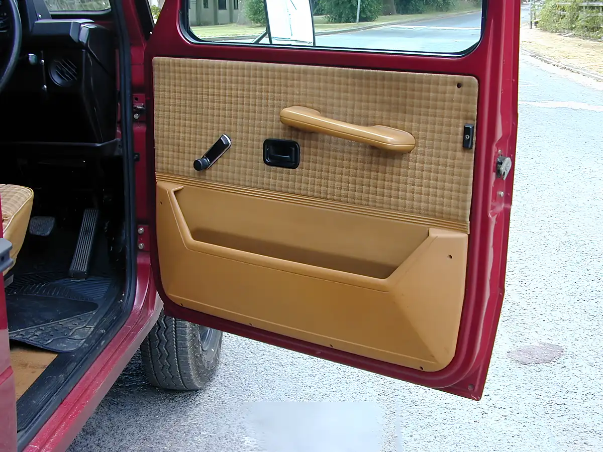 Used 1983 Mercedes-Benz G Class W460 Red - Interior and Exterior details 16