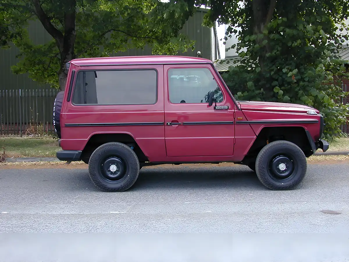 Used 1983 Mercedes-Benz G Class W460 Red - Interior and Exterior details 2