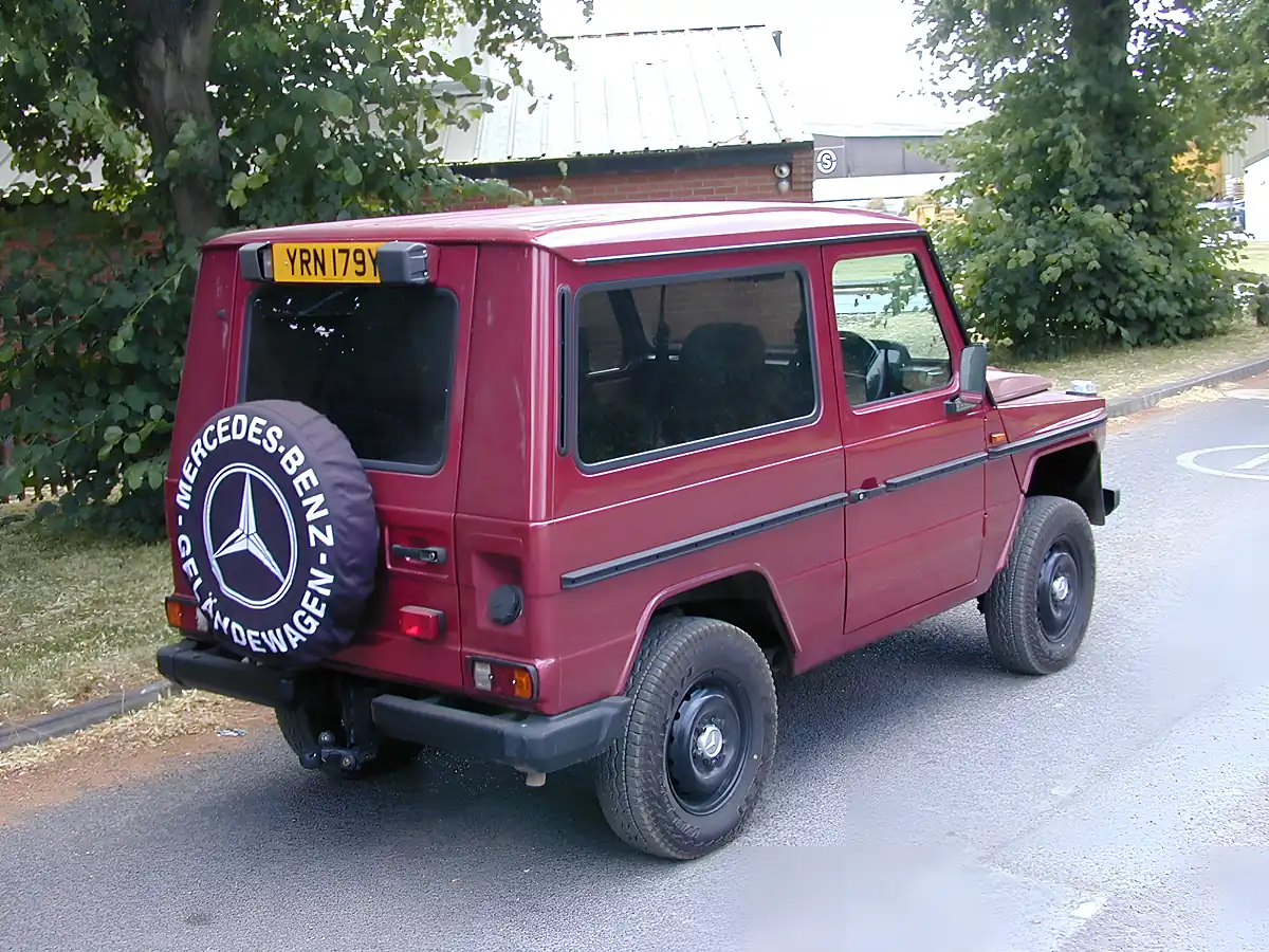 Used 1983 Mercedes-Benz G Class W460 Red - Interior and Exterior details 3