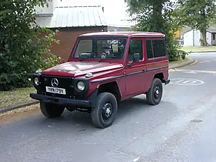 Used 1983 Mercedes-Benz G Class W460 Red - Interior and Exterior details 6
