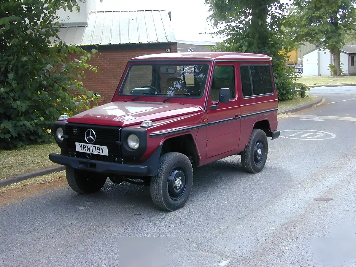 Used 1983 Mercedes-Benz G Class W460 Red - Interior and Exterior details 6