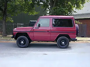 Used 1983 Mercedes-Benz G Class W460 Red - Interior and Exterior details 7