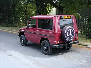 Used 1983 Mercedes-Benz G Class W460 Red - Interior and Exterior details 8