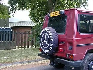 Used 1983 Mercedes-Benz G Class W460 Red - Interior and Exterior details 9