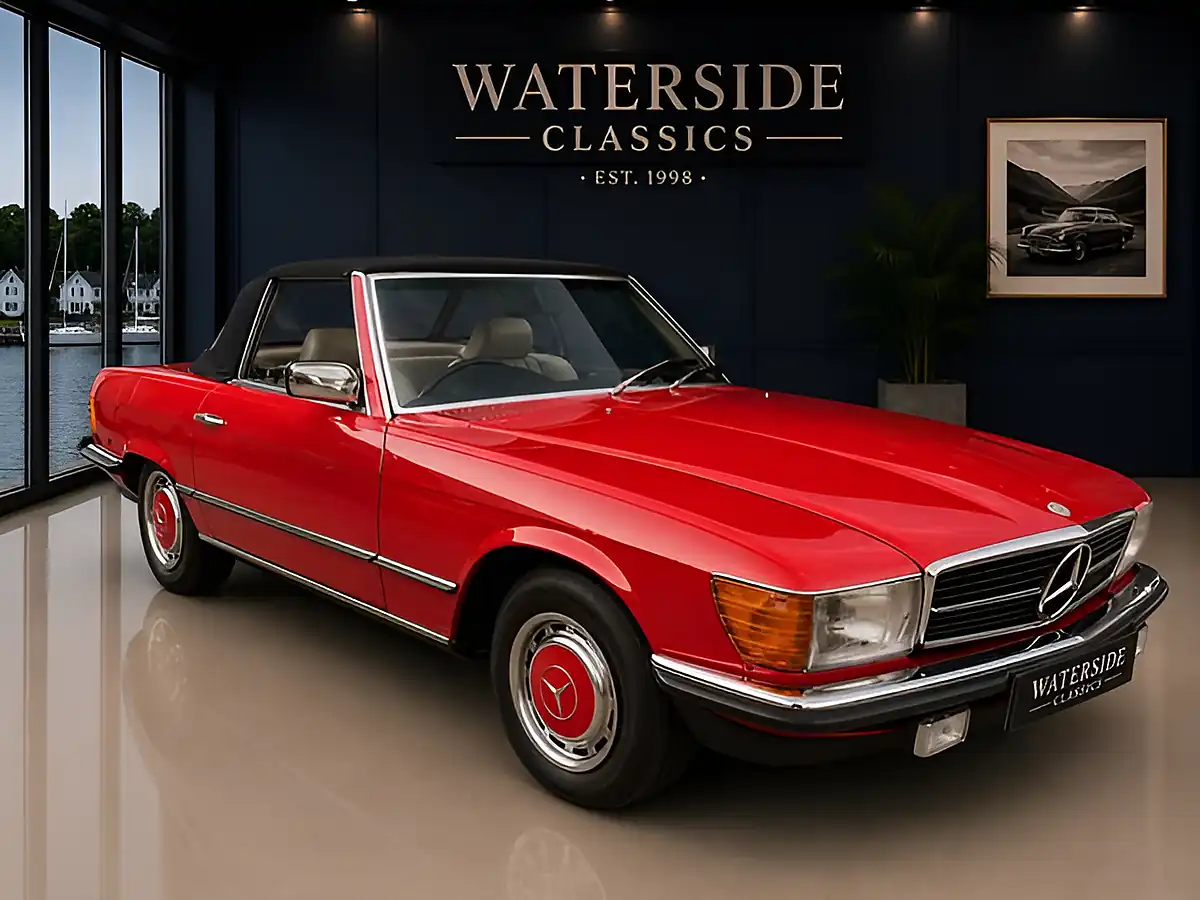 Used 1983 Mercedes-Benz Sl Class Red - Front View