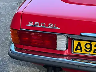 Used 1983 Mercedes-Benz Sl Class Red - Interior and Exterior details 10
