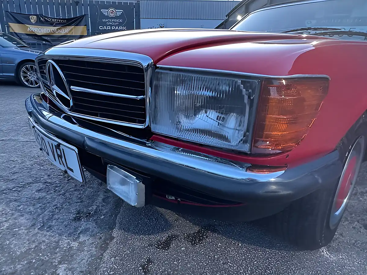 Used 1983 Mercedes-Benz Sl Class Red - Interior and Exterior details 12