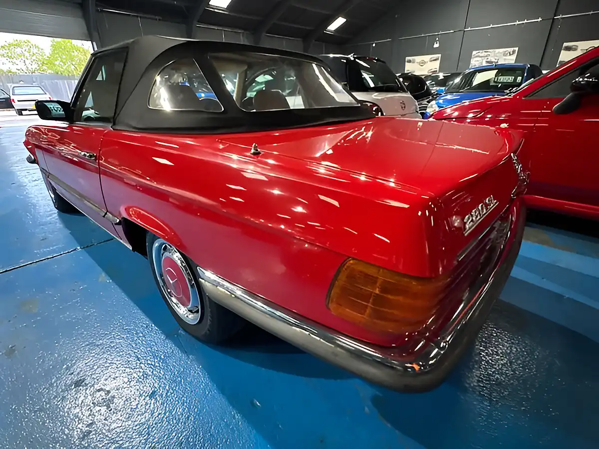 Used 1983 Mercedes-Benz Sl Class Red - Interior and Exterior details 20