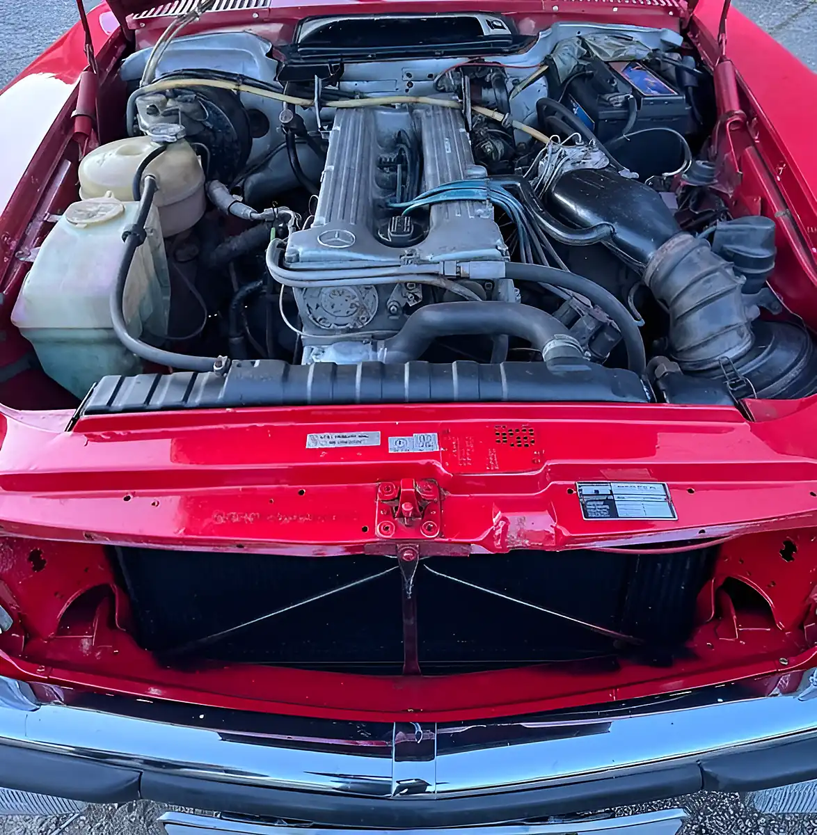 Used 1983 Mercedes-Benz Sl Class Red - Interior and Exterior details 7