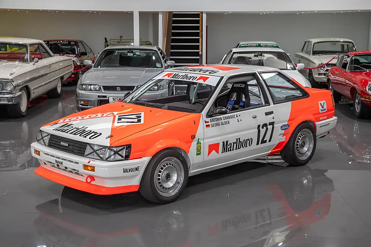 Used 1983 Toyota Corolla AE86 Group a Touring Car White - Front View
