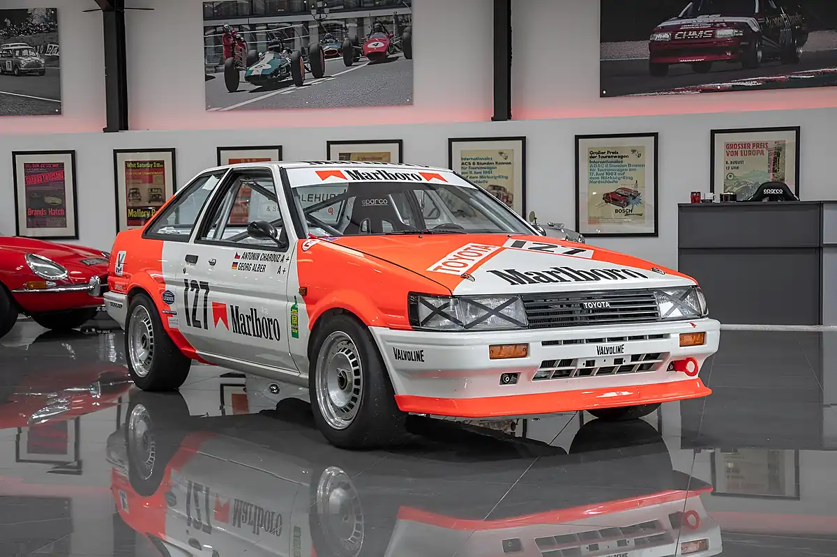 Used 1983 Toyota Corolla AE86 Group a Touring Car White - Interior and Exterior details 5