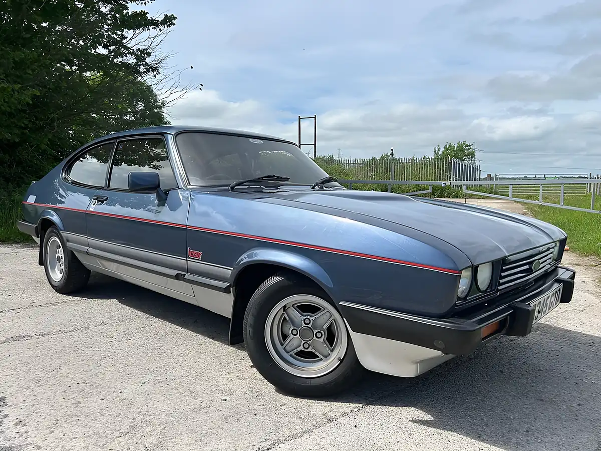 Used 1984 Ford Capri Blue - Front View