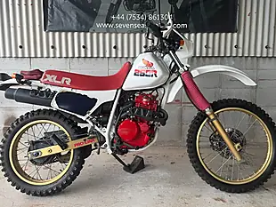 Used 1985 Honda XLR250R MD16 Red White - Interior and Exterior details 2